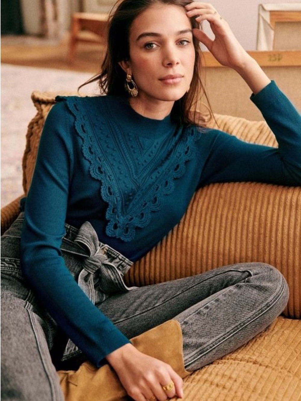Sezane Pull Charline sweater